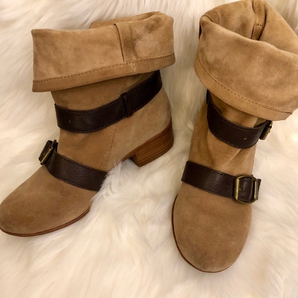 Modern Vintage Genuine Leather Ankle Boots - Size 36 (5.5-6) - Picture 2 of 8